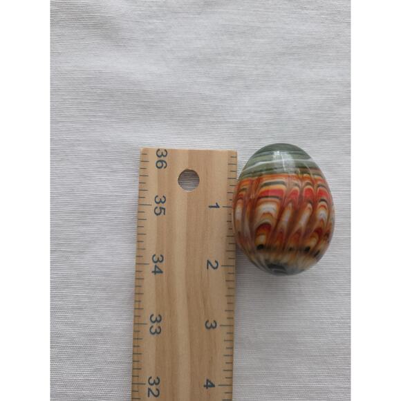 Vintage Lot of 8 Marble Alabaster Onyx Stone Eggs - Picture 7 of 9